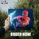 Marvel's Spiderman | Glossy Metal Frame