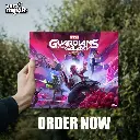 Marvel's Guardian Of Galaxy | Glossy Metal Frame