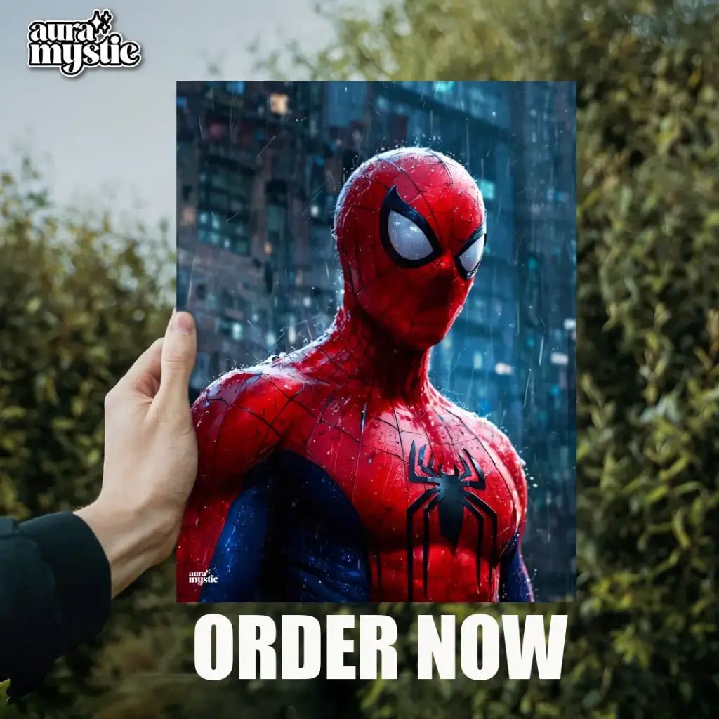 Marvel's Spiderman extras | Glossy Metal Frame