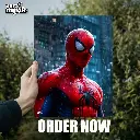 Marvel's Spiderman extras | Glossy Metal Frame