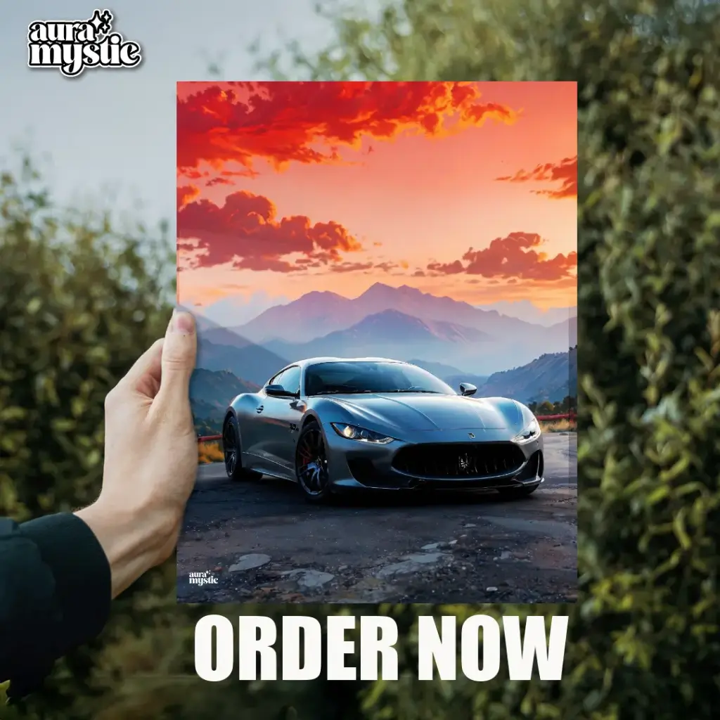 2024 Maserati Granturismo | Glossy Metal Frame