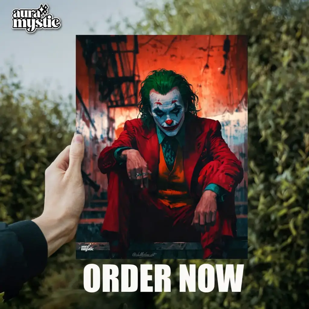 Joker | Glossy Metal Frame