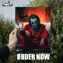 Joker | Glossy Metal Frame