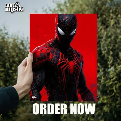 Marvel's SpiderMan | Glossy Metal Frame